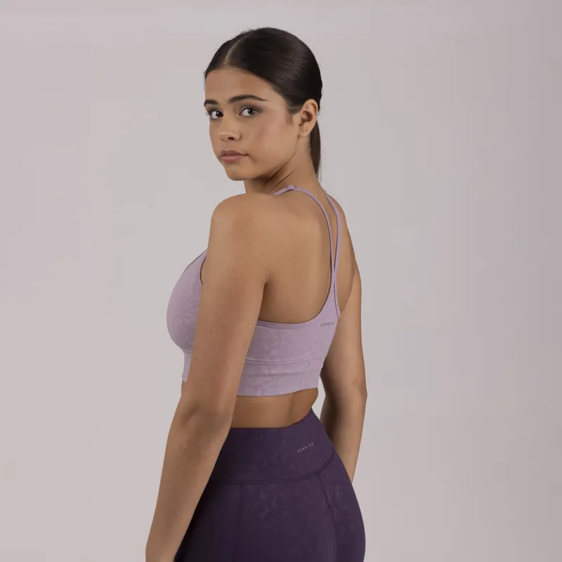 Shires Aubrion Invigorate Sports Bra - Mauve-5