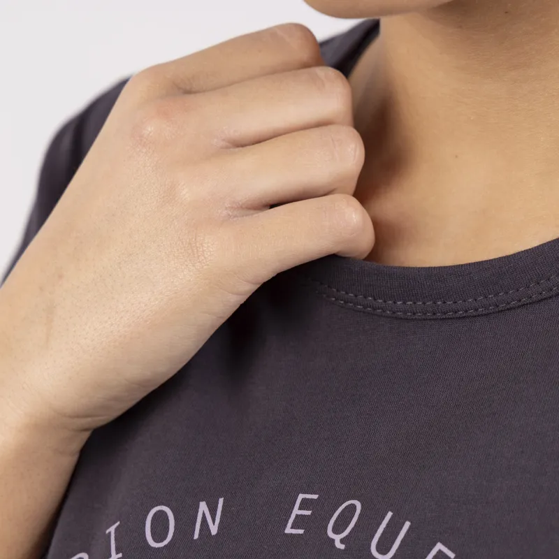 Shires Aubrion Repose T-Shirt - Charcoal-5