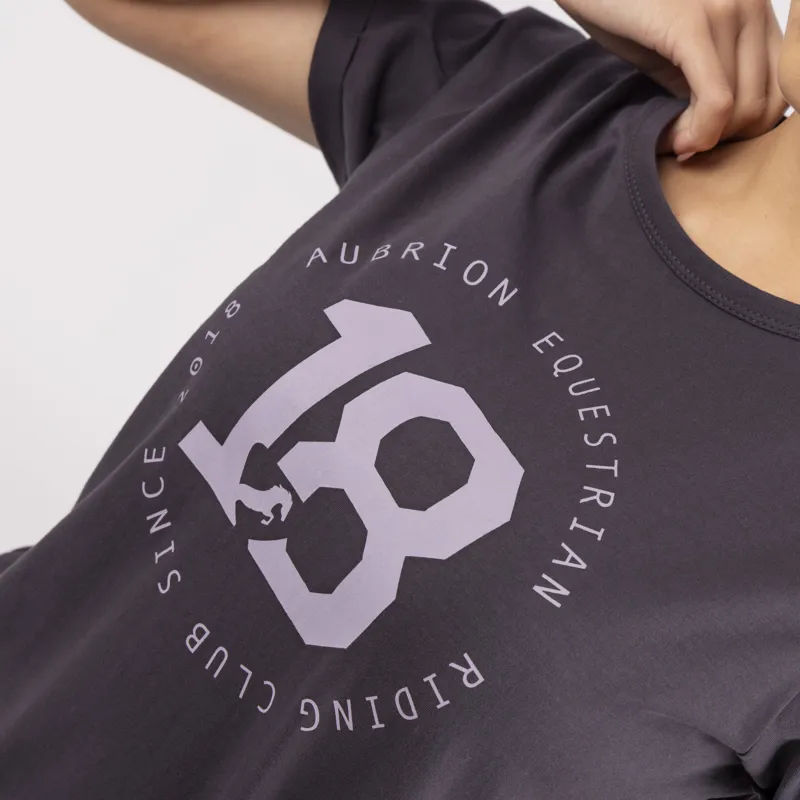 Shires Aubrion Repose T-Shirt - Charcoal-6