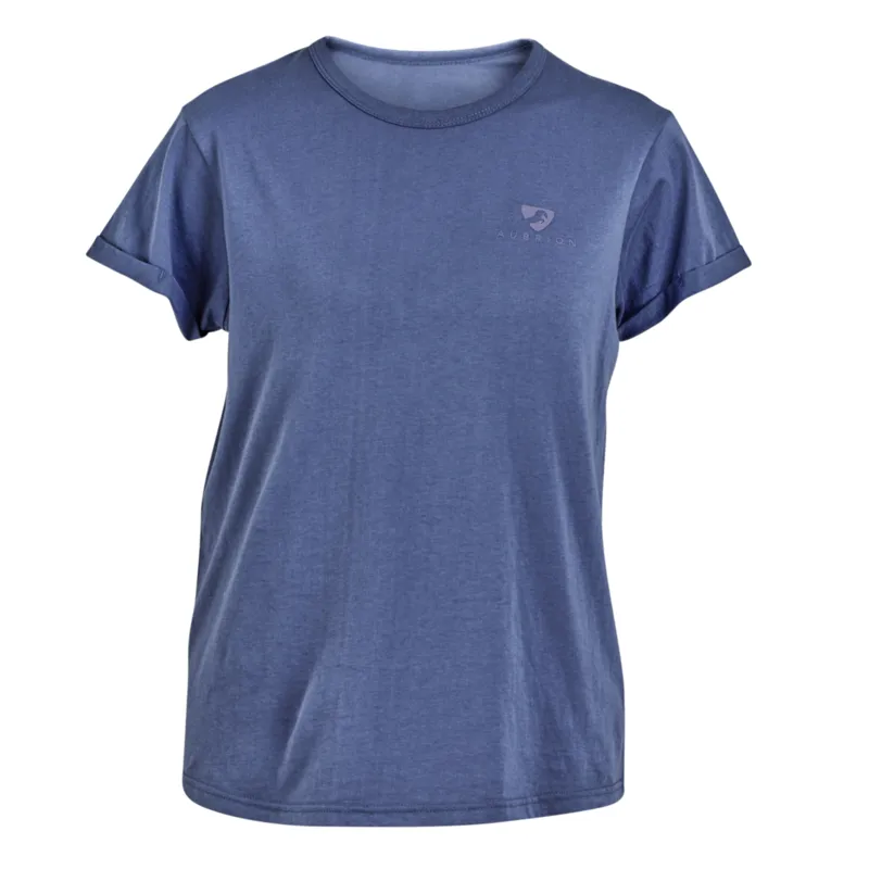 Shires Aubrion Ladies Repose T-Shirt - Blue