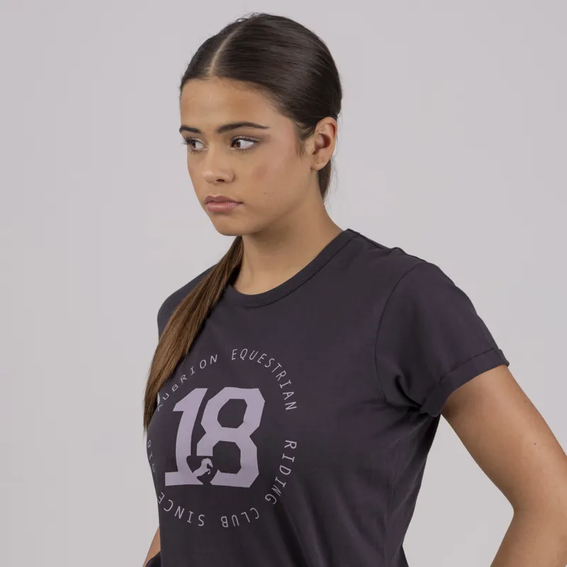 Shires Aubrion Repose T-Shirt - Charcoal-2