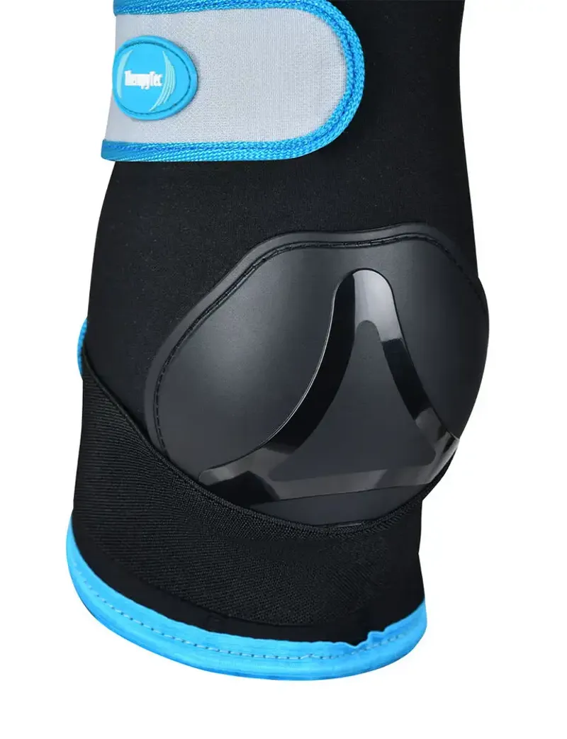 WeatherBeeta Therapy-Tec Stable Boot Wraps - Black/Blue-4