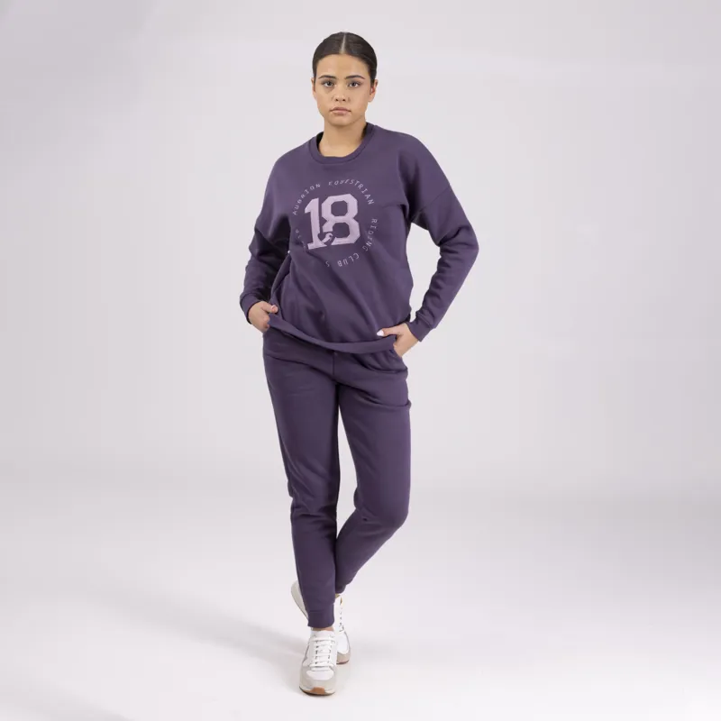 Shires Aubrion Serene Ladies Sweatshirt - Purple-1