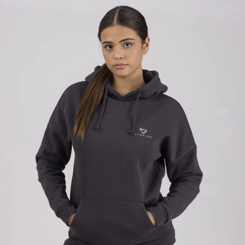 Shires Aubrion Serene Ladies Hoodie - Charcoal-1