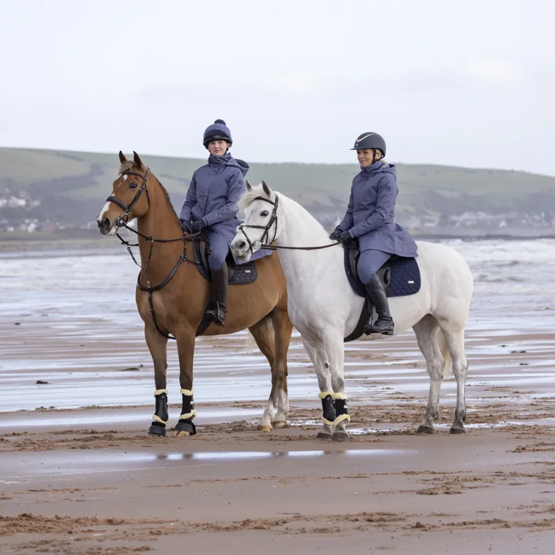Shires Aubrion Pom Pom Hat Cover - Blue-6