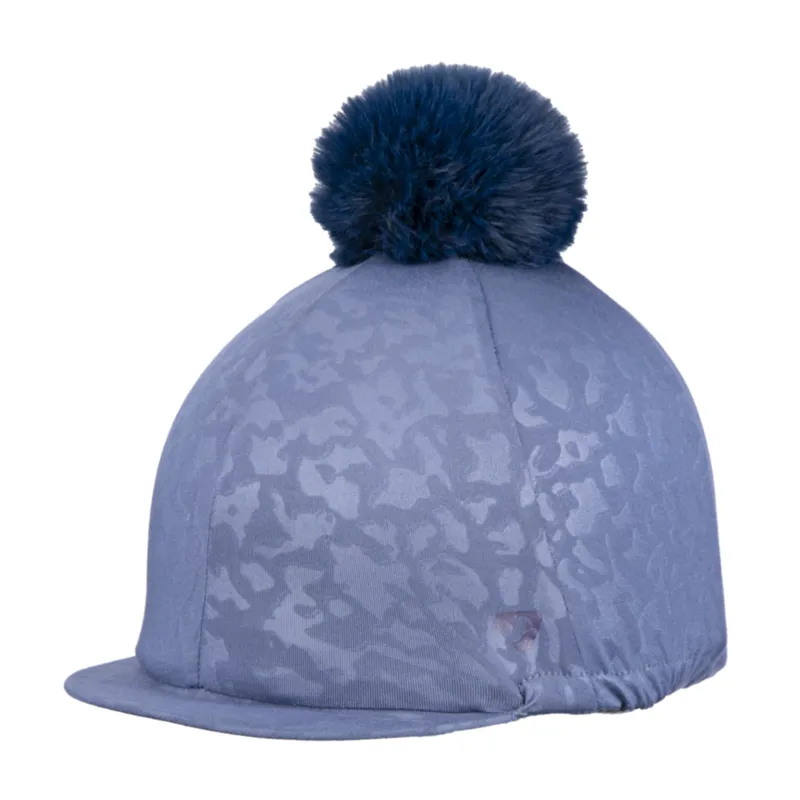 Shires Aubrion Pom Pom Hat Cover - Blue