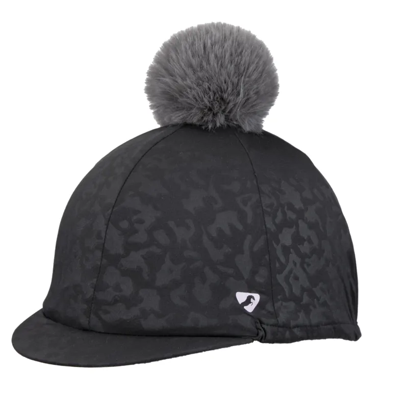 Shires Aubrion Pom Pom Hat Cover - Charcoal