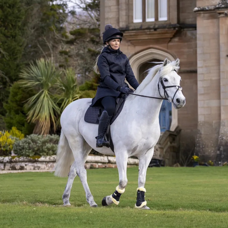 Shires Aubrion Pom Pom Hat Cover - Charcoal-6