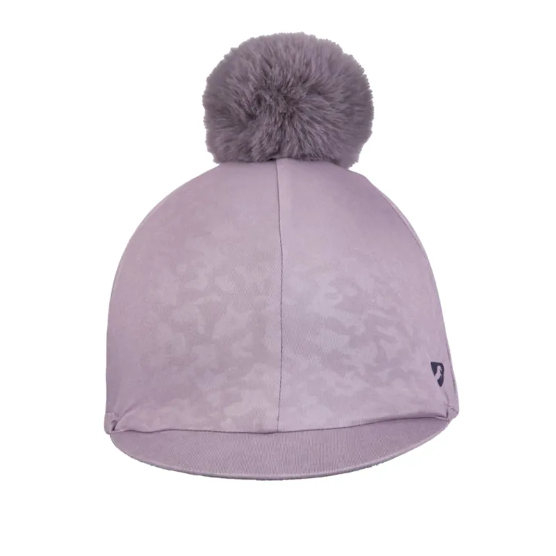Shires Aubrion Pom Pom Hat Cover - Mauve-1