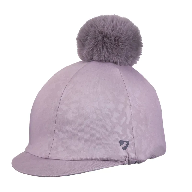 Shires Aubrion Pom Pom Hat Cover - Mauve