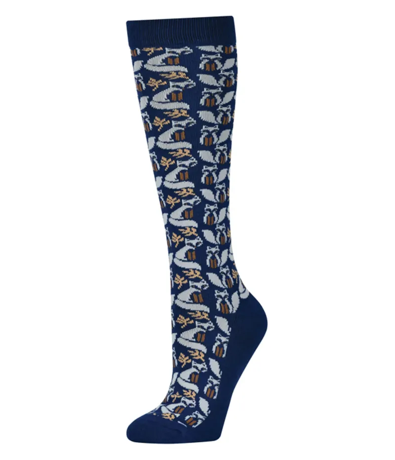 Dublin Single Pack Socks - Navy Foxes