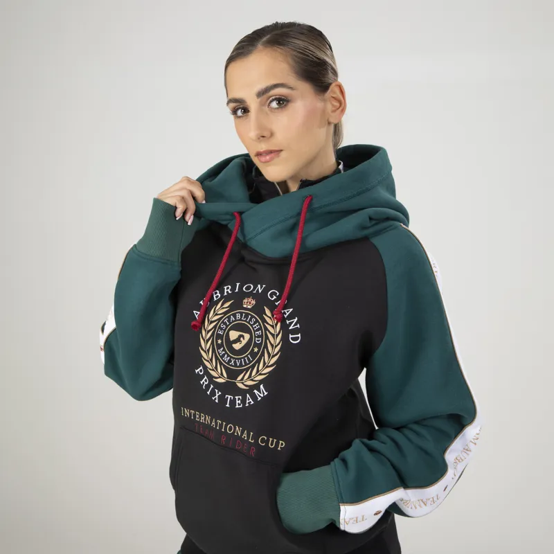 Shires Aubrion Team Hoodie - Black-2