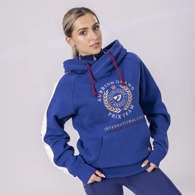Shires Aubrion Team Hoodie - Navy-1
