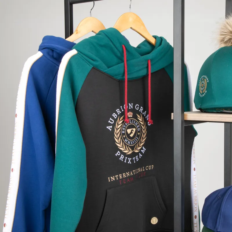 Shires Aubrion Team Hoodie - Navy-5