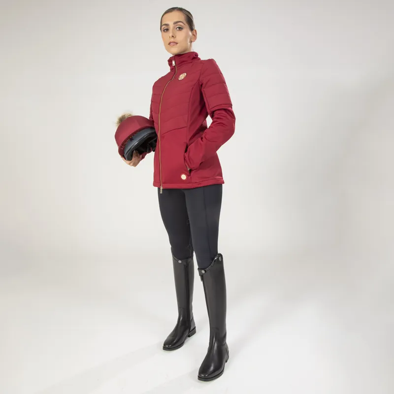 Shires Aubrion Team Insulated Jacket - Red-2