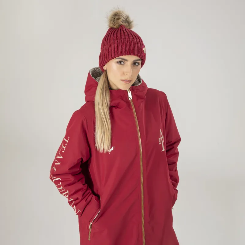 Shires Aubrion Team All Weather Robe - Red-3