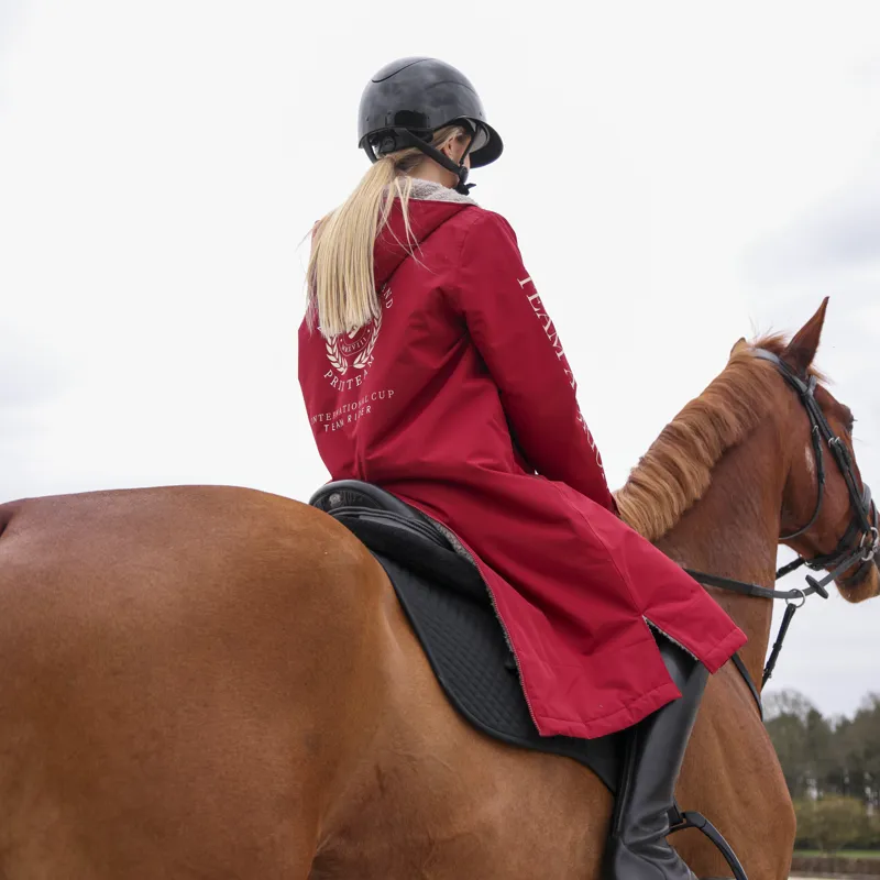 Shires Aubrion Team All Weather Robe - Red-4