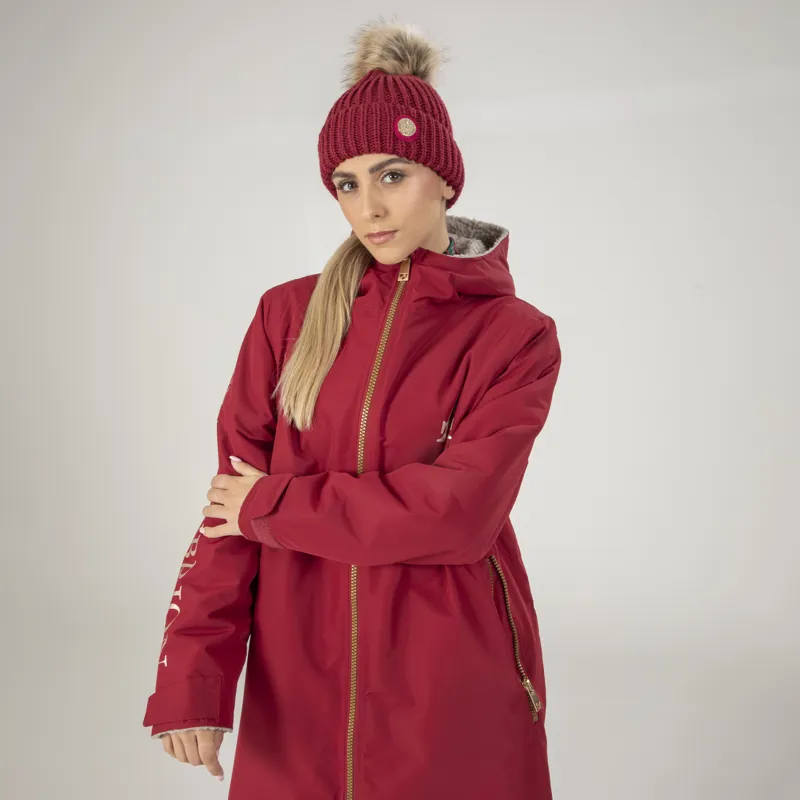 Shires Aubrion Team Winter Hat - Red-1