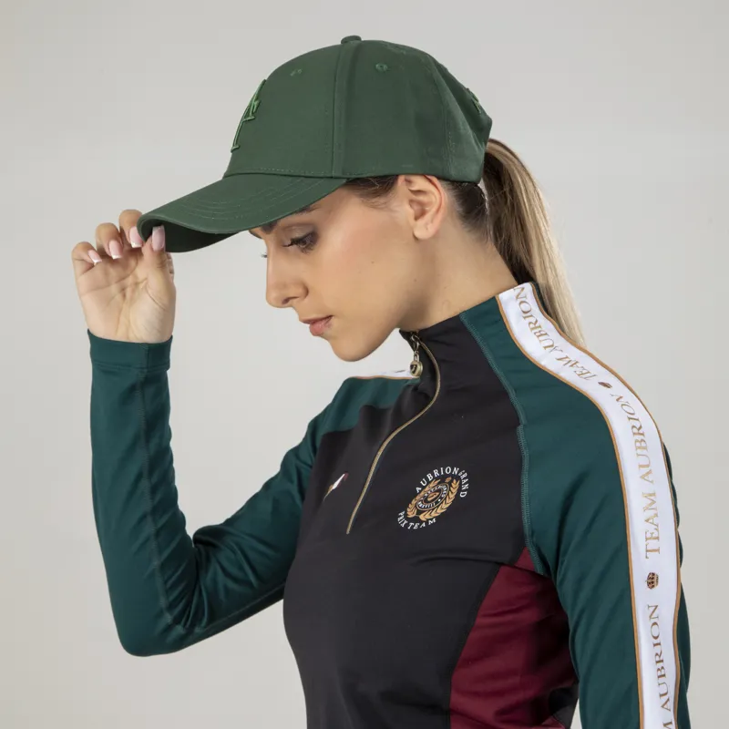 Shires Aubrion Team Cap - Green-2