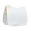 WeatherBeeta Prime Comfy Fleece Dressage Saddle Pad - White