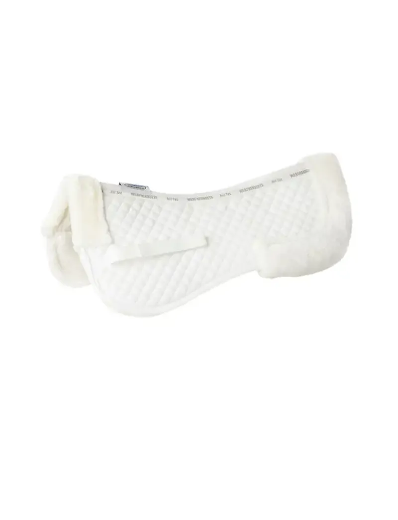 WeatherBeeta Prime Comfy Fleece Half Pad - White