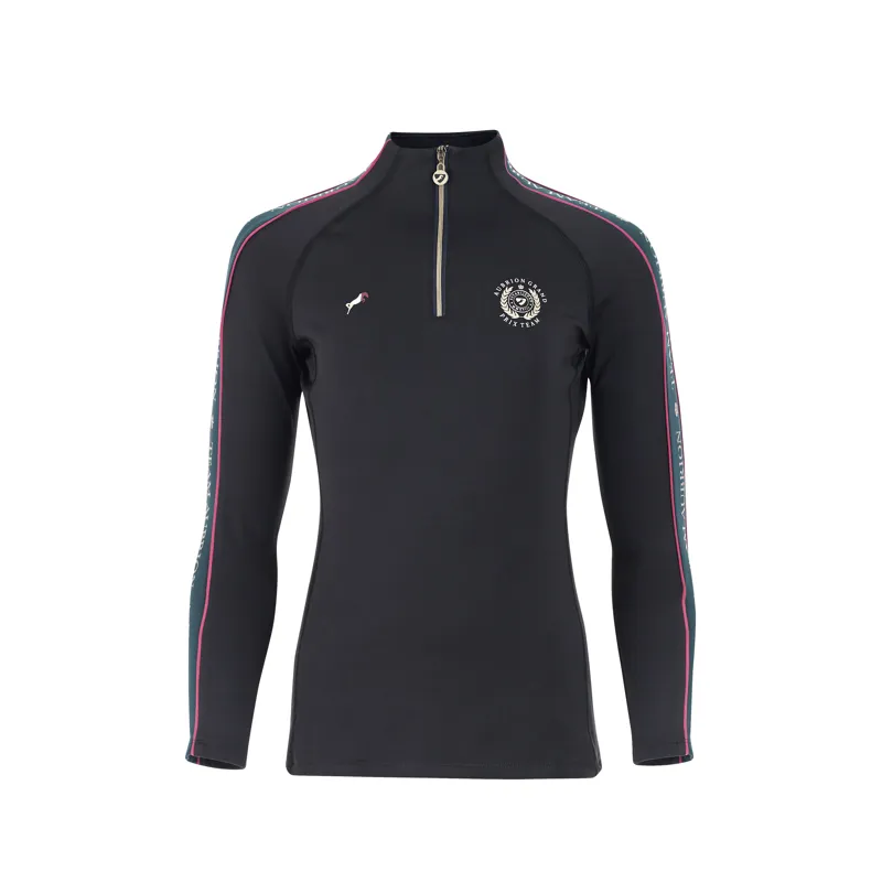 Shires Aubrion Team Children's Winter Base Layer - Black