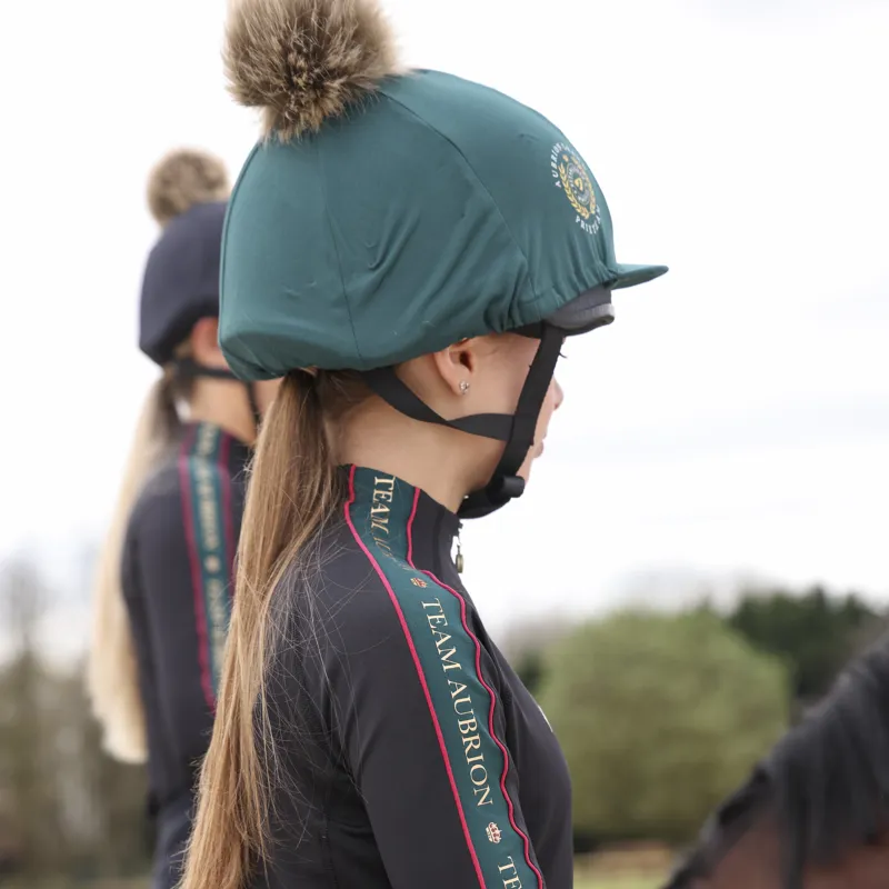 Shires Aubrion Team Children's Winter Base Layer - Black-3