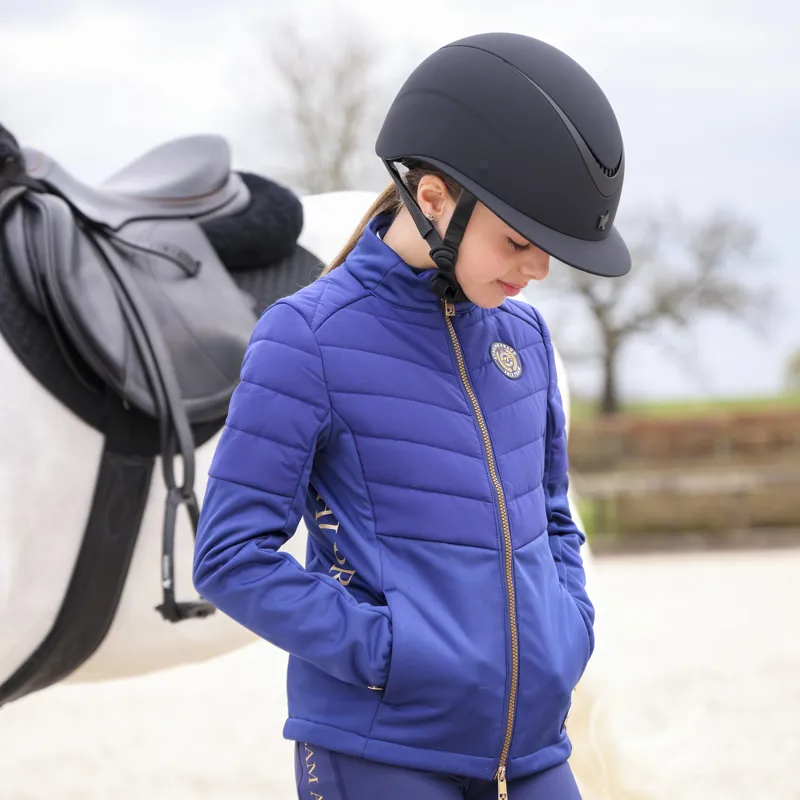 Shires Aubrion Team Insulated Children's Jacket - Navy-3