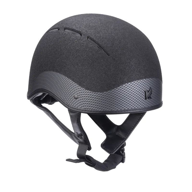 Shires Karben Graphite ALX Jockey Skull Cap - Black