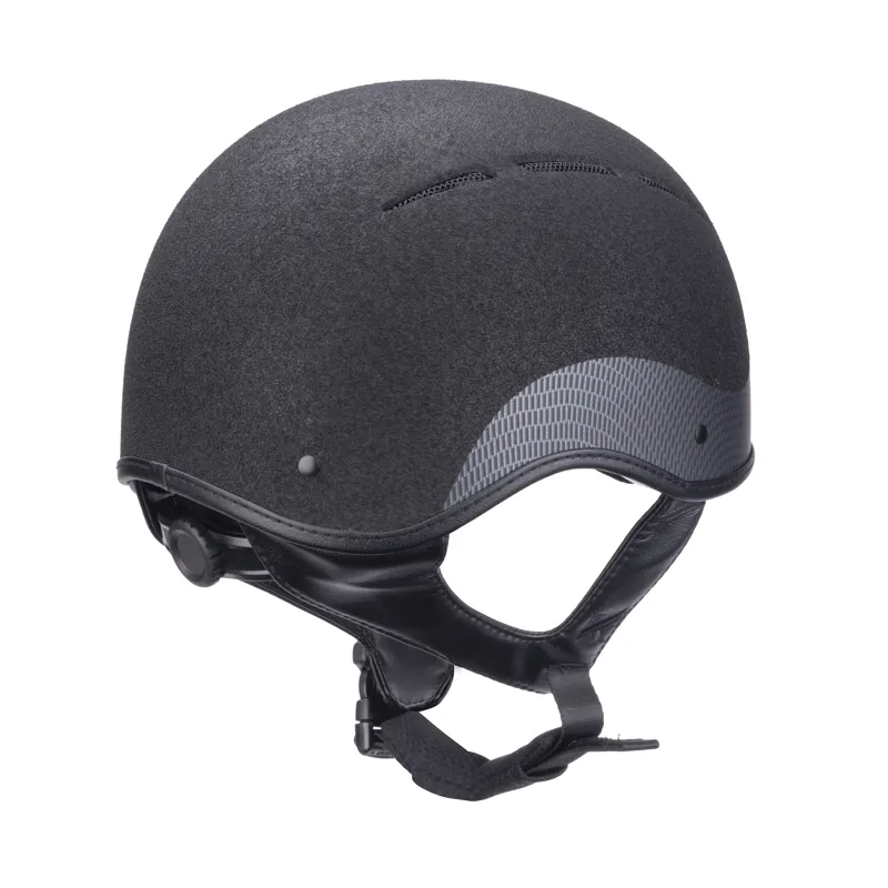 Shires Karben Graphite ALX Jockey Skull Cap - Black-6