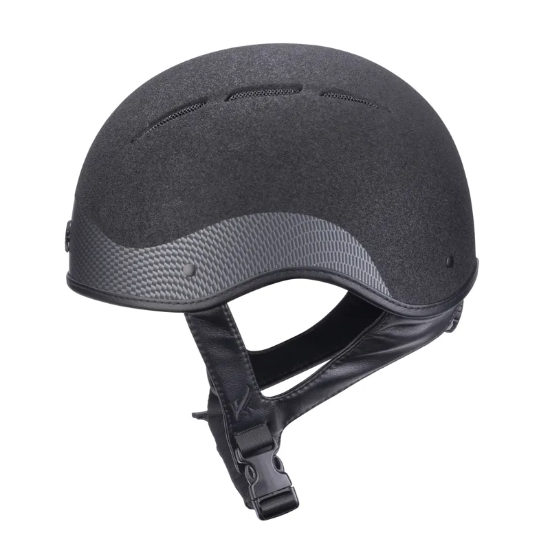 Shires Karben Graphite ALX Jockey Skull Cap - Black-3
