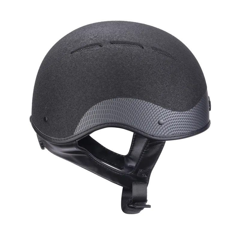 Shires Karben Graphite ALX Jockey Skull Cap - Black-7