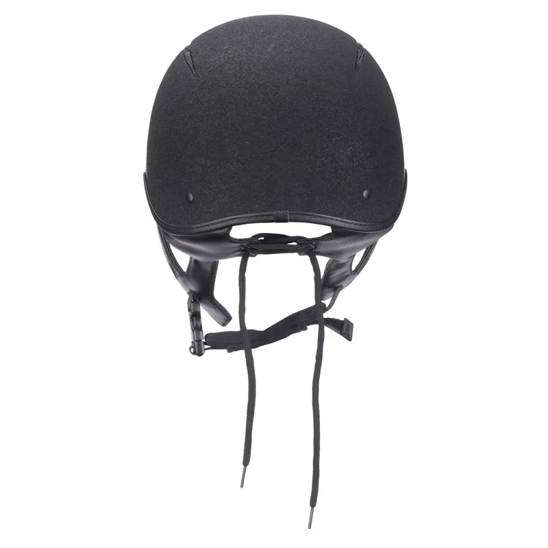 Shires Karben Graphite Luxe Jockey Skull Hat - Black-4