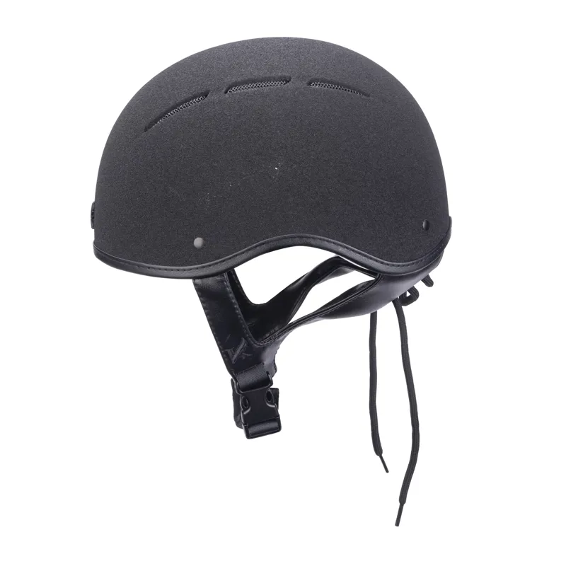 Shires Karben Icon Luxe Jockey Skull Cap - Black-3