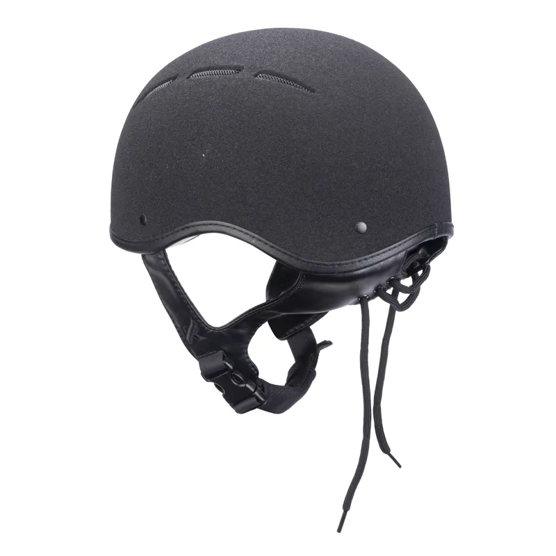 Shires Karben Icon Luxe Jockey Skull Cap - Black-4