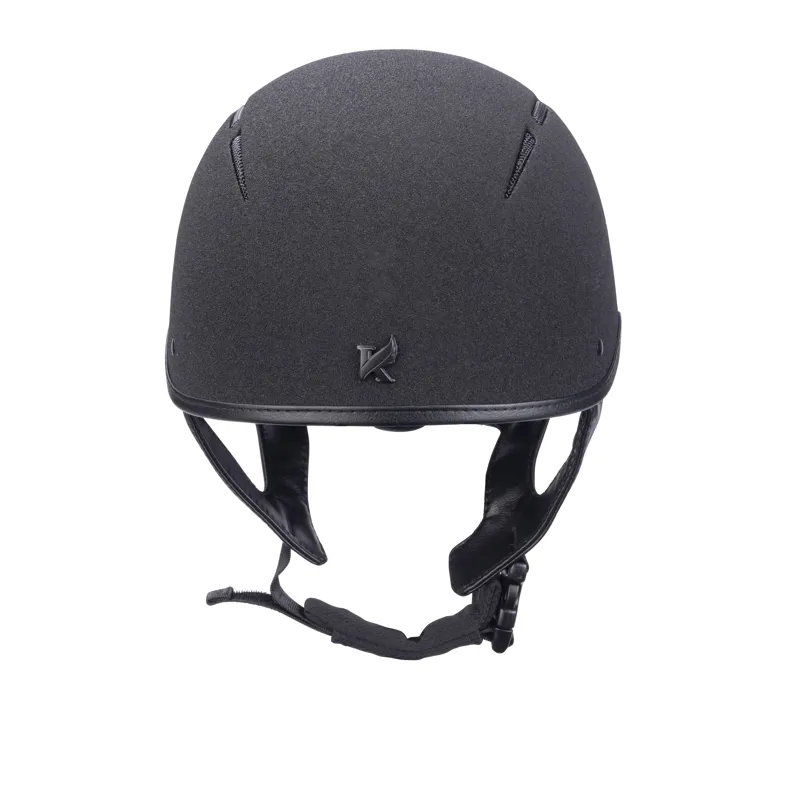 Shires Karben Icon Luxe Jockey Skull Cap - Black-1