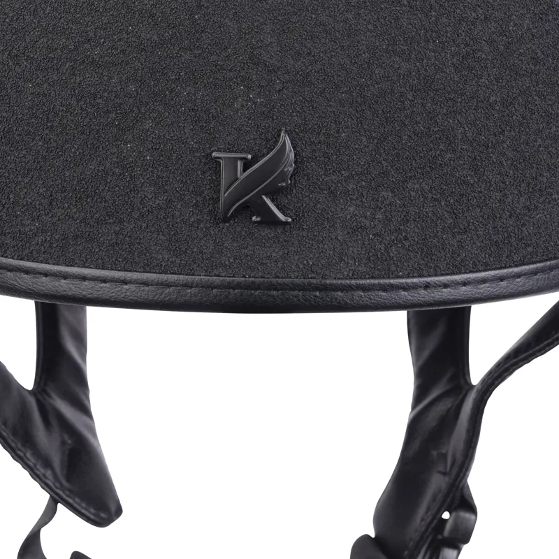 Shires Karben Icon ALX Jockey Skull Cap - Black-8