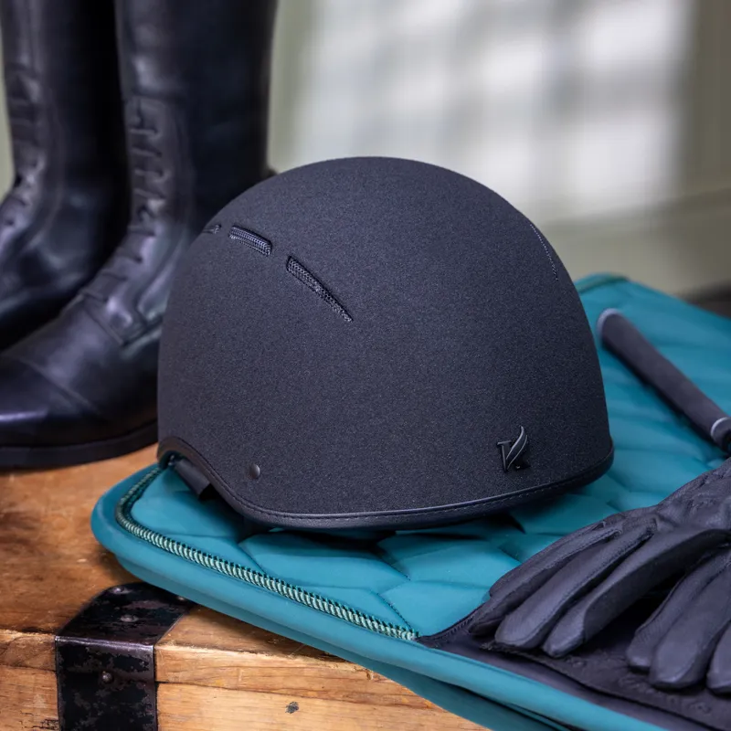 Shires Karben Icon Children's Jockey Skull Cap - Black-9