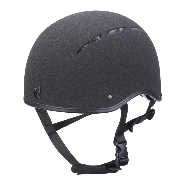 Shires Karben Icon Children's Jockey Skull Cap - Black-2