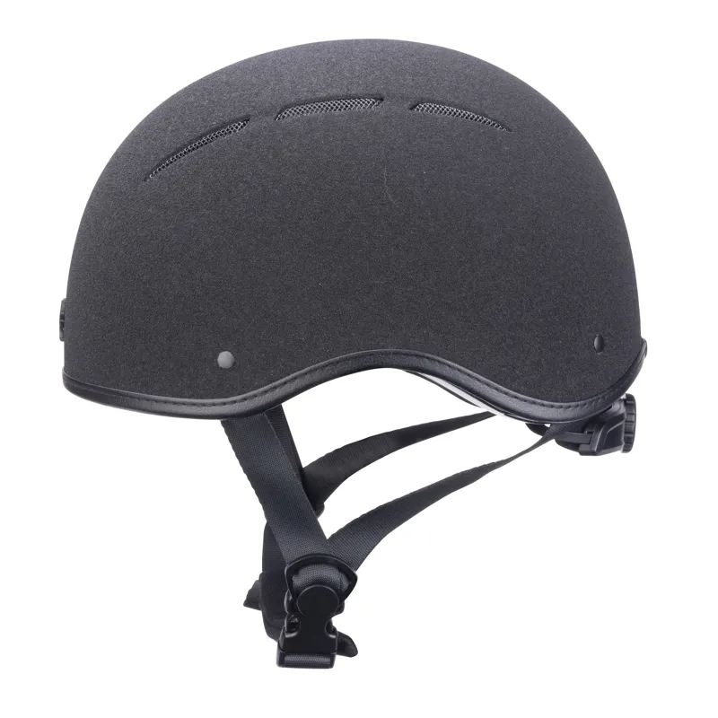 Shires Karben Icon Adjust Children's Jockey Skull Cap - Black-2