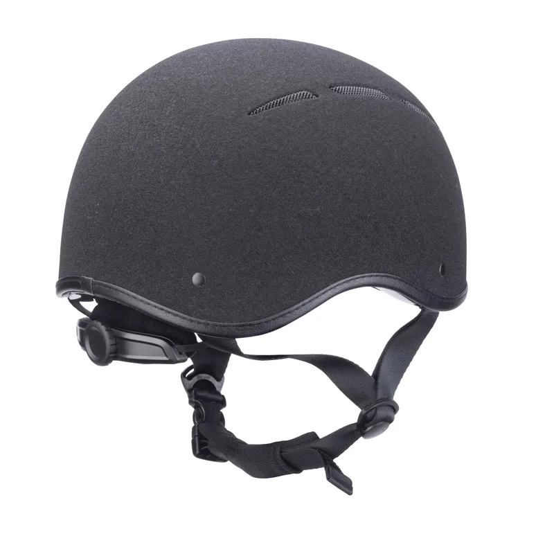 Shires Karben Icon Adjust Children's Jockey Skull Cap - Black-4