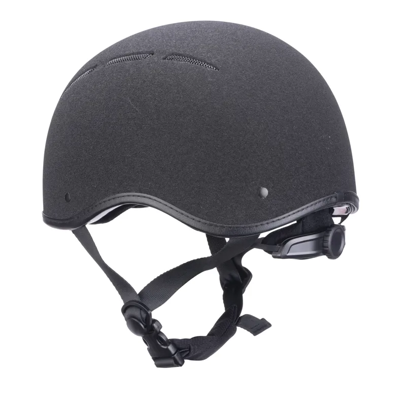 Shires Karben Icon Adjust Children's Jockey Skull Cap - Black-3