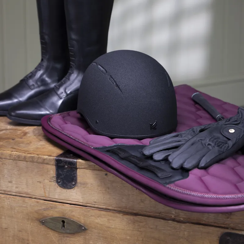 Shires Karben Icon Adjust Children's Jockey Skull Cap - Black-8