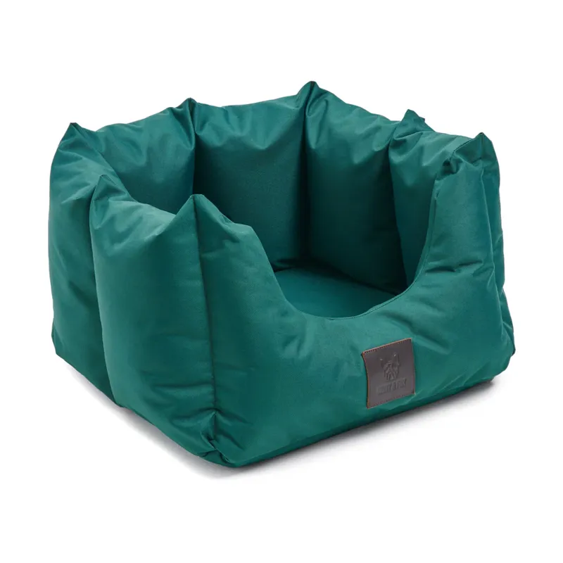 Shires Digby and Fox Nest Dog Bed - Green