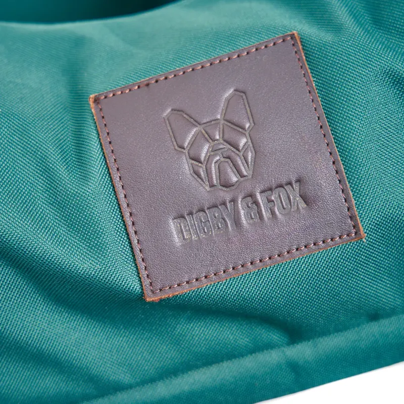 Shires Digby and Fox Nest Dog Bed - Green-1