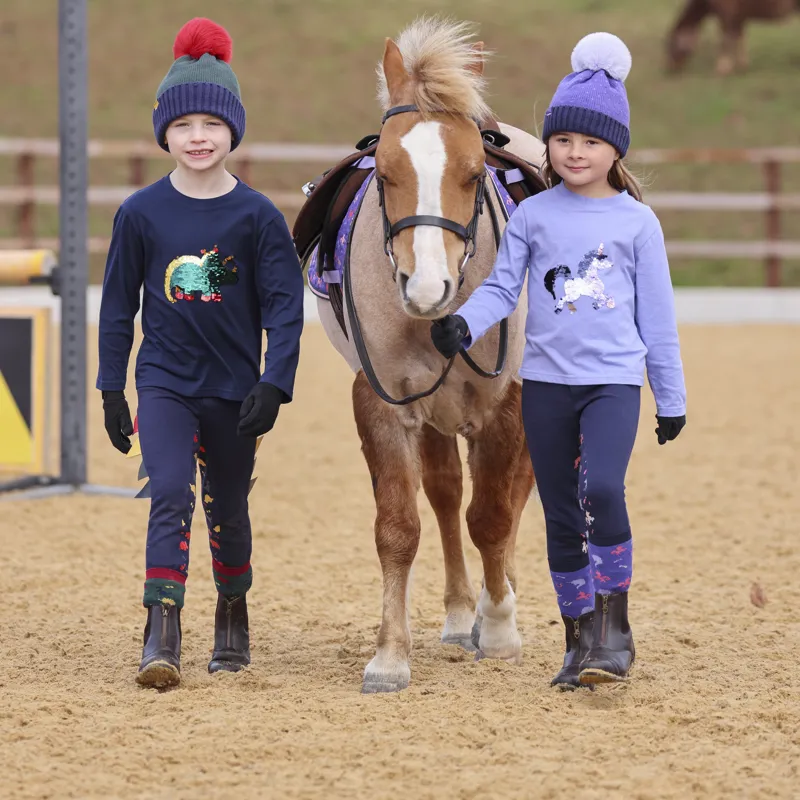 Shires Tikaboo  Children's Jodhpurs - Unicorn-4