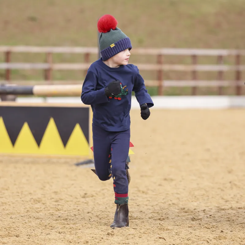 Shires Tikaboo Long Socks - Dinosaur-1