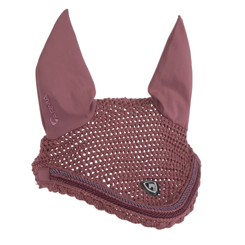 Shires ARMA Ear Bonnet - Black Cherry