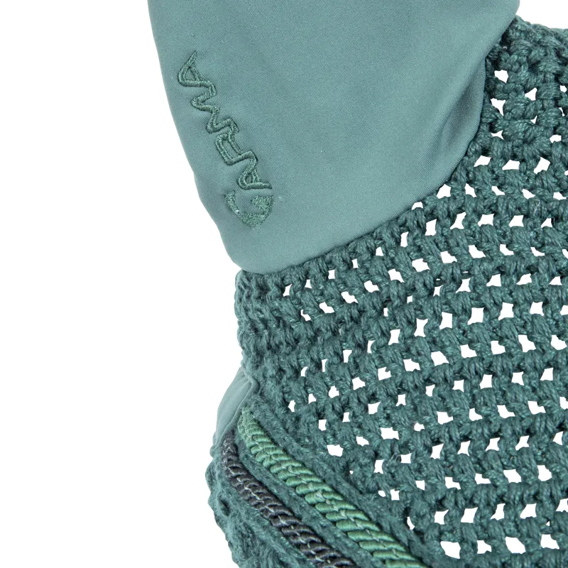 Shires ARMA Ear Bonnet - Green-5