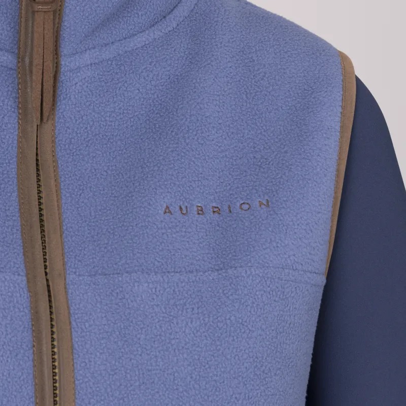 Shires Aubrion Core Fleece Gilet - Blue-6